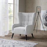 Lesnina-XXXL fotelj casey, svetlo siva, Bouclé | Shoptok.si