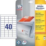 Avery Zweckform Univerzalne etikete 48,5 x 25,4 mm,25/1 | Shoptok.si