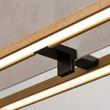 Brilagi LED osvetljenje za kupatilsko ogledalo 3 u 1 WOODY MIRROR LED/12W/230V IP44 crna/hrast | Eponuda.com