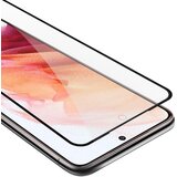 Cadorabo Oklepni film Full Screar, združljiv s Samsungom - zaščitnim filmom v prozornem s črno -kaljenim zaščitnim steklom v 9H trdoti s 3D dotikom, (20607505) Cene