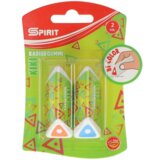 Spirit Spirit: Kiki Trikotna radirka v več različnih barvah 2-delni komplet | Shoptok.si