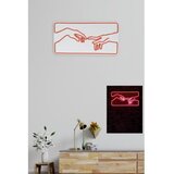 WALLXPERT dekorativna plastična led rasveta creation of adam red | ePonuda.com