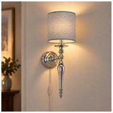 Brilagi Zidna lampa NUBILA 1xE27/60W/230V sjajni hrom/siva Cene