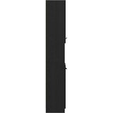  Kupaonski ormar s policom Crni hrast 32 x 34 x 188,5 cm | shoptok.hr