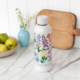 Rex London Bela steklenica za vodo iz nerjavečega jekla 500 ml Wild Flowers – | Shoptok.si