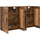  Kabinetski zidni 2 kom. Staro drvo 69,5 x 34 x 90 cm | shoptok.hr