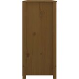  TV omarica medeno rjava 100x40x90 cm trdna borovina, (20654345) | Shoptok.si