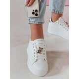 DStreet Sneakersy damskie na platformie SOLICIA złote | Shoptok.si