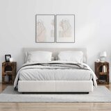  Noćni ormarić 2 pcs Dimljeni hrast 29,5 x 33,5 x 50 cm | shoptok.hr