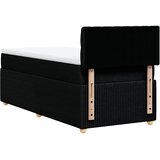  Box spring krevet s madracem crni 90x190 cm od tkanine | shoptok.hr