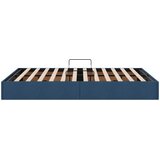  Otomanski krevet s pohranom Plava 140 x 190 cm tkanina | shoptok.hr