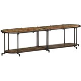 TV ormarić 160x42x40 cm od masivnog obnovljenog drva | Eponuda.com
