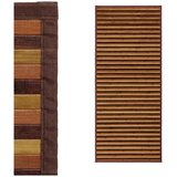 Casa Selección Gorčično rumen/rjav bambusov tekač 75x175 cm – | Shoptok.si