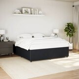 Furnova Posteljni okvir brez vzmetnice črn 180x200 cm žamet, (21933891) Cene