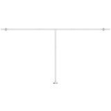  Samostojeća tenda na ručno uvlačenje 600 x 350 cm krem | shoptok.hr