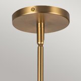 Alora Mood ALM-PERTH-P-GD - Luster na šipci PERTH 1xE27/60W/230V Ø 37,5 cm zlatna | Eponuda.com