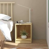 vidaXL noćni ormarić 35,5 x 33,5 x 41,5 cm od masivne borovine | shoptok.hr
