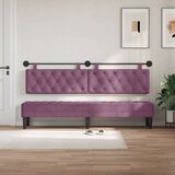  Držeće uzglavlje Zidne Ljubičasta 210 x 55 x 7 cm Baršun - Ljubičasta 200 cm bez LED | shoptok.hr