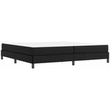  Krevetna konstrukcija s madracem Crna 200 x 200 cm tkanina | shoptok.hr
