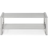 Spinder Design Metalni ormarić za cipele u srebrnoj boji Rex – | shoptok.hr