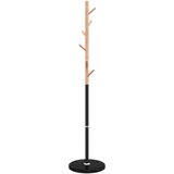  Stalak za kapute crni 172 cm od željeza obloženog prahom | shoptok.hr