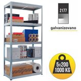 SmartStorage Polica metal medijapan 180x90x40 5x200kg | ePonuda.com