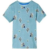  Dječja majica svjetlozelena prošarana 140 | shoptok.hr