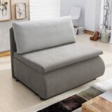 Kondela Raztegljiv naslanjač, sivo-rjava Taupe, KENET NEW | Shoptok.si