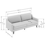 Atelier Del Sofa Trosjed Robin 3, 205x84x87 cm, Pesak | Eponuda.ba