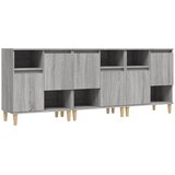  Komode 3 kom boja hrasta 60 x 35 x 70 cm od konstruiranog drva | shoptok.hr