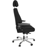 MID.YOU Pisarniški Stol 24 Hours I, Črna | Shoptok.si
