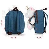  RUKSAK MINI S ODVOJIVIM PLIŠANCEM TIARA UNICORN PERLETTI 13037 | shoptok.hr
