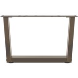  Noge za klub stolić V-oblik 2 kom Prirodni čelik 60 x (30-31,3) cm Čelik | Eponuda.com