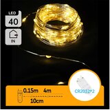 Aigostar LED niz 40xLED/2x3V 4m topla bela | Eponuda.com