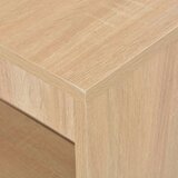 Barski stol s policom boje hrasta 110 x 50 x 103 cm | shoptok.hr