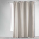 Douceur d intérieur Krem zatamnjujuća zavjesa 135x280 cm Occult – Cijene