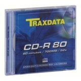  CD-R, TRAXDATA, 80 min, 52X, SLIMBOX Cijene