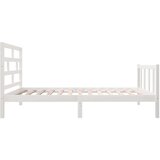  Za krevet od masivne borovine bijeli 90 x 200 cm | shoptok.hr