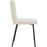  Jedilni stoli 4 kosi krem žamet, (21822143) | Shoptok.si