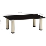 TV stalak crni 40 x 35 x 17 cm od kaljenog stakla | Eponuda.ba