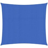 vidaXL Senčno jadro 160 g/m² modro 2x2 m HDPE, (20609606) Cene