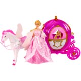  Lutka s bijelim konjem i kočijom Princeza - bijela/roza | shoptok.hr