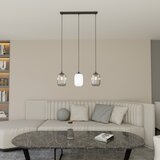  Visilica na sajli VERDI 3xE27/15W/230V crna/siva/bela | Eponuda.com