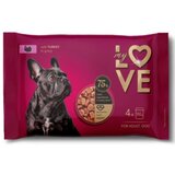 My Love sos za pse curetina 4x100g Cene