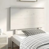  Uzglavlje za krevet bijelo 94 x 6 x 82,5 cm od masivne borovine | shoptok.hr