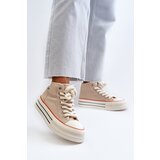 Boto Women's Platform Sneakers Beige Aineri | Shoptok.si