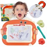 Woopie magnetna ploča u boji dinosaur, crvena | shoptok.hr