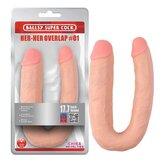  Dildo Her Her Overlap 01, 22.5cm, Boja kože Cene