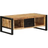 vidaXL Stol za kavu 90x50x36 cm Puno grubo drvo Mango | shoptok.hr