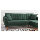 Atelier Del Sofa ugaona sofa Akua Kose desno-tamno zelena cene